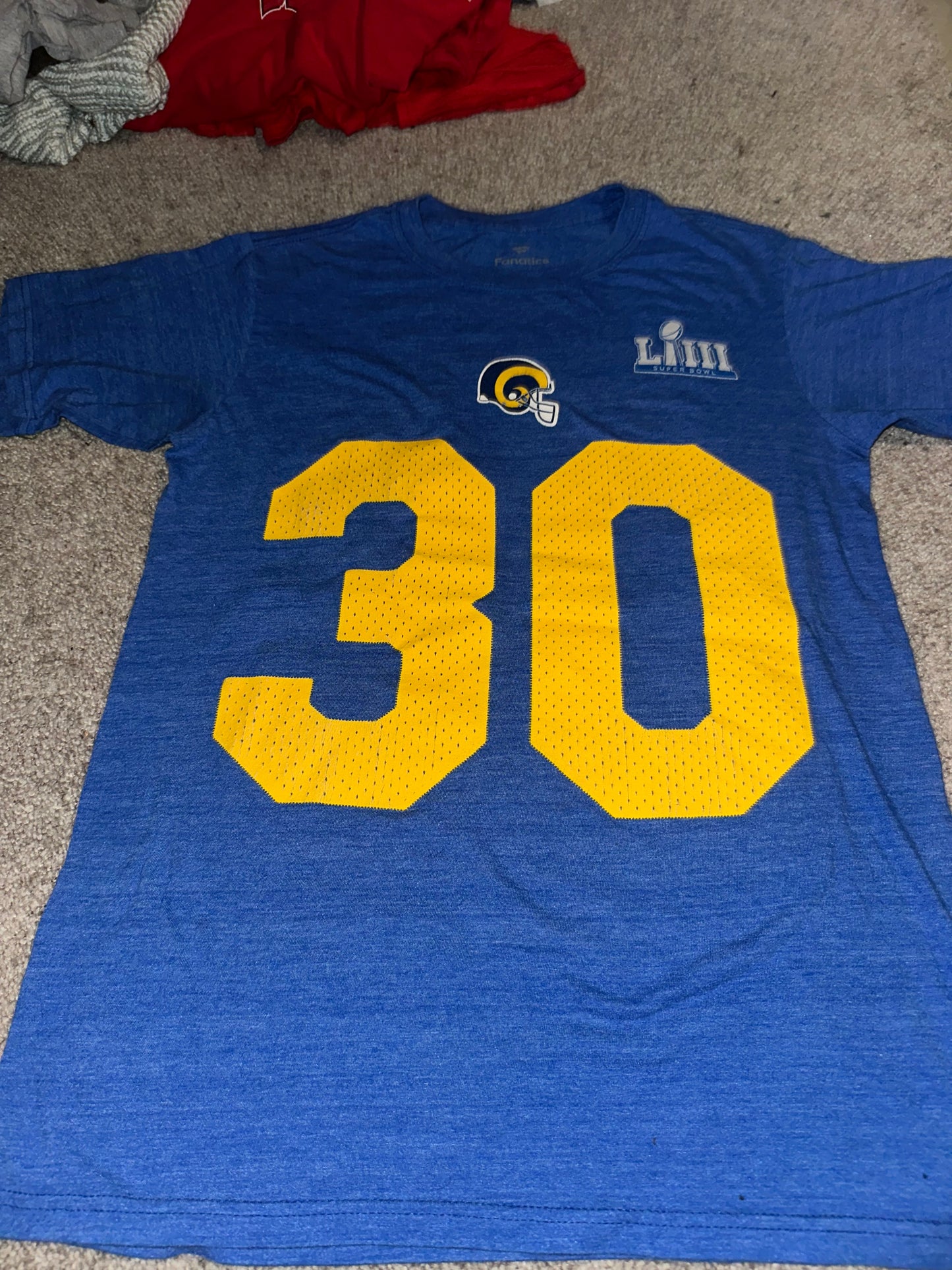 Super Bowl 53 Todd Gurley Los Angeles Rams T -Shirt