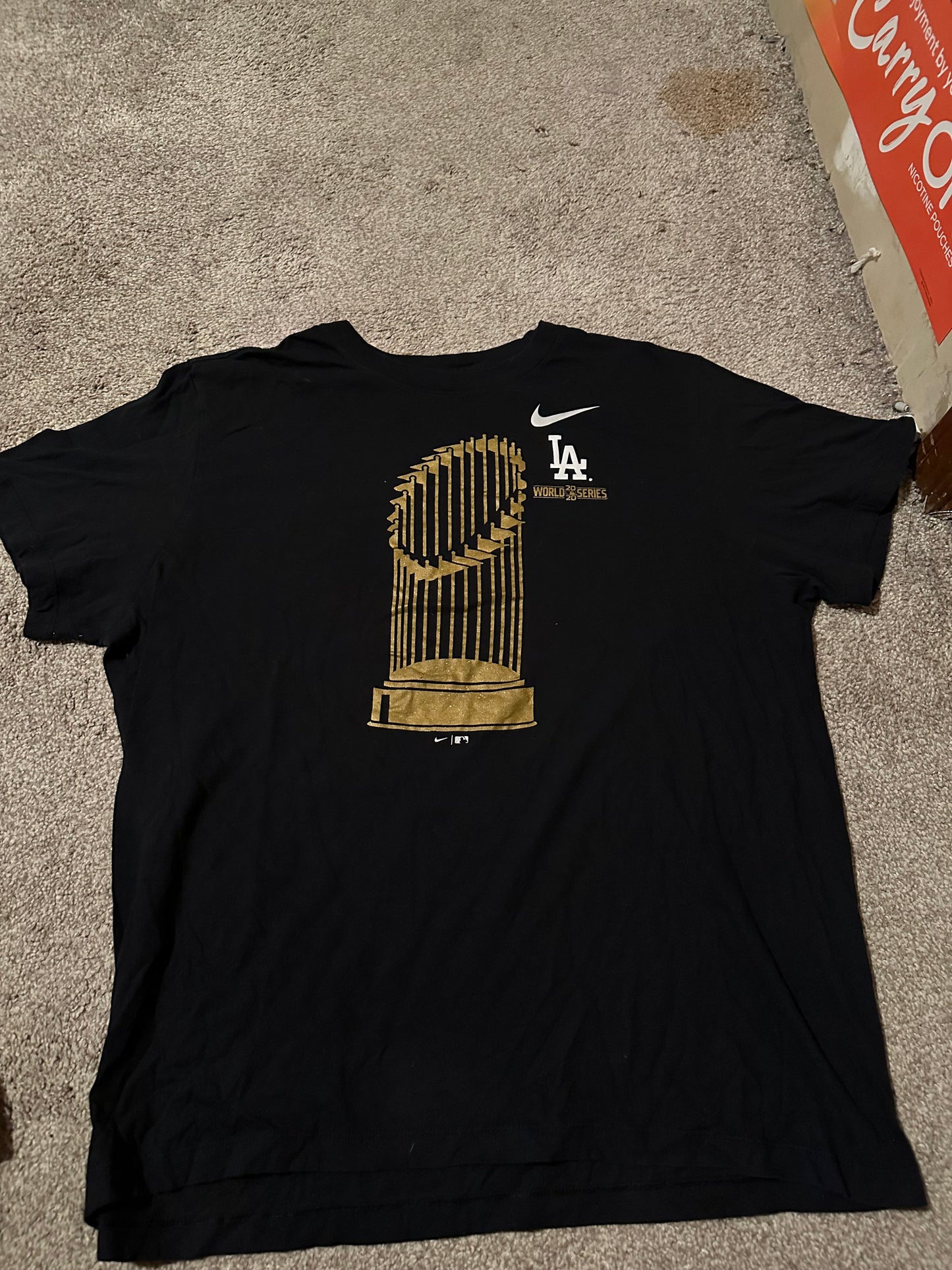 Los Angeles Dodgers 2020 World Series Championship T-shirt Nike